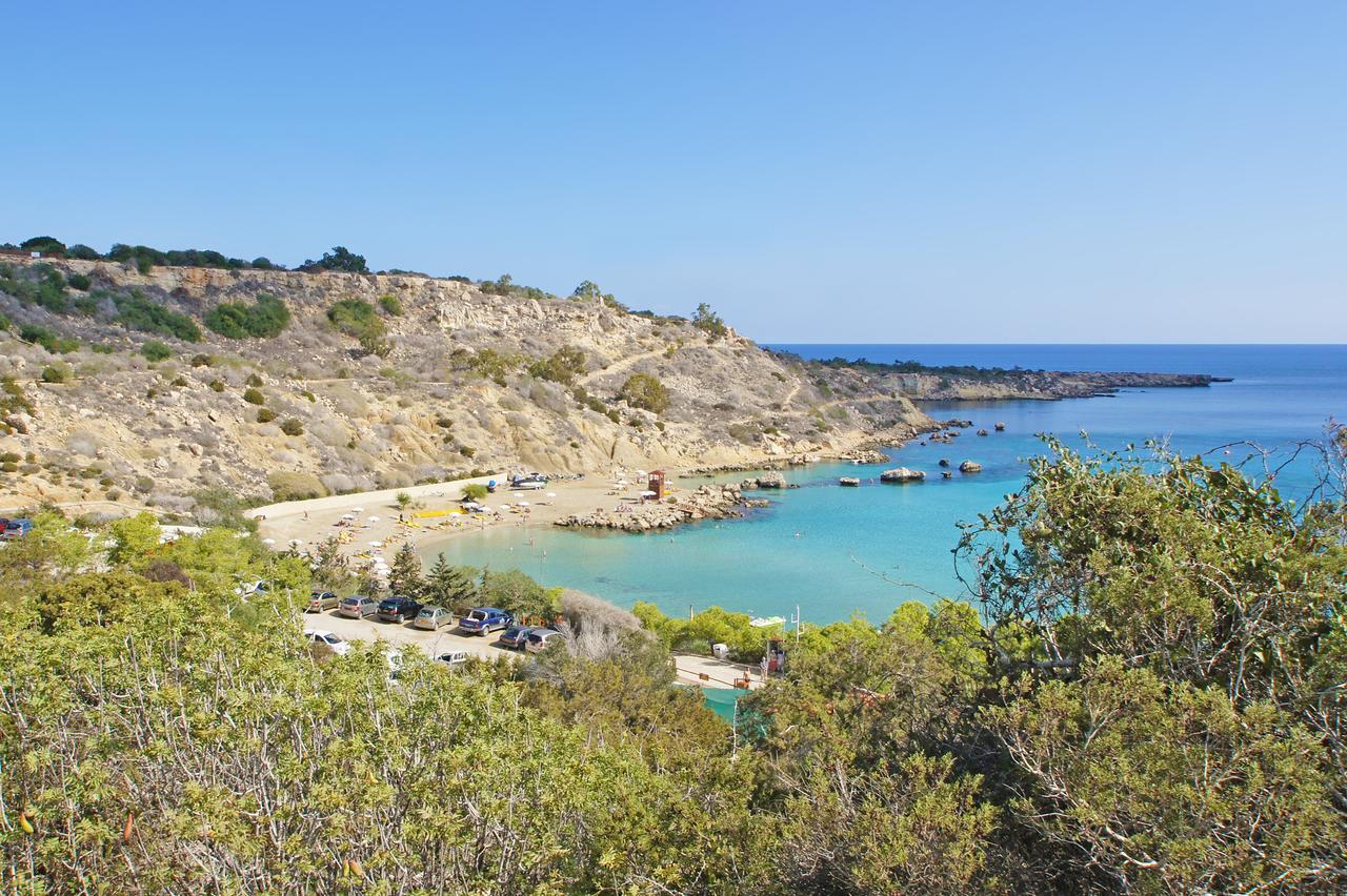 Amber - Coralli Beachfront Apartment Protaras Ngoại thất bức ảnh