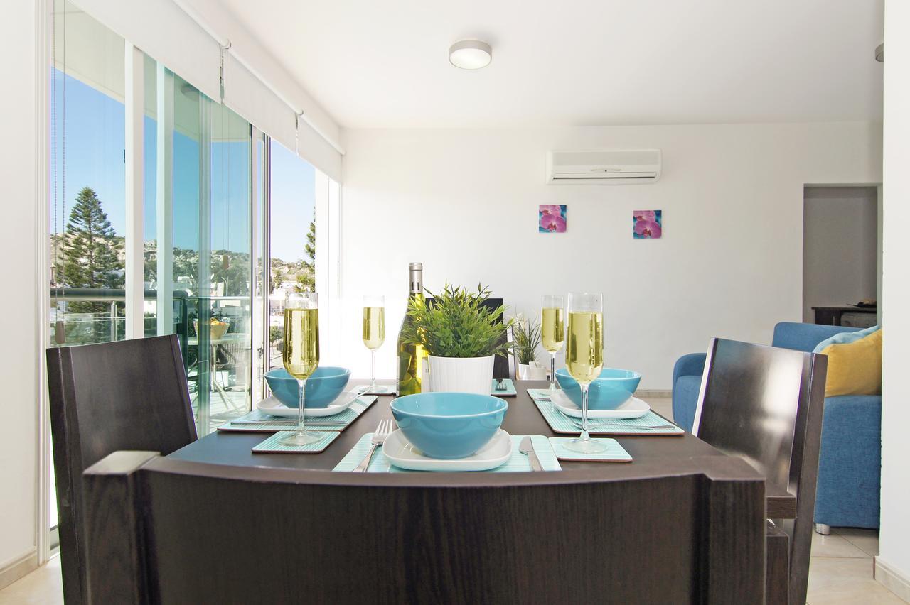 Amber - Coralli Beachfront Apartment Protaras Ngoại thất bức ảnh